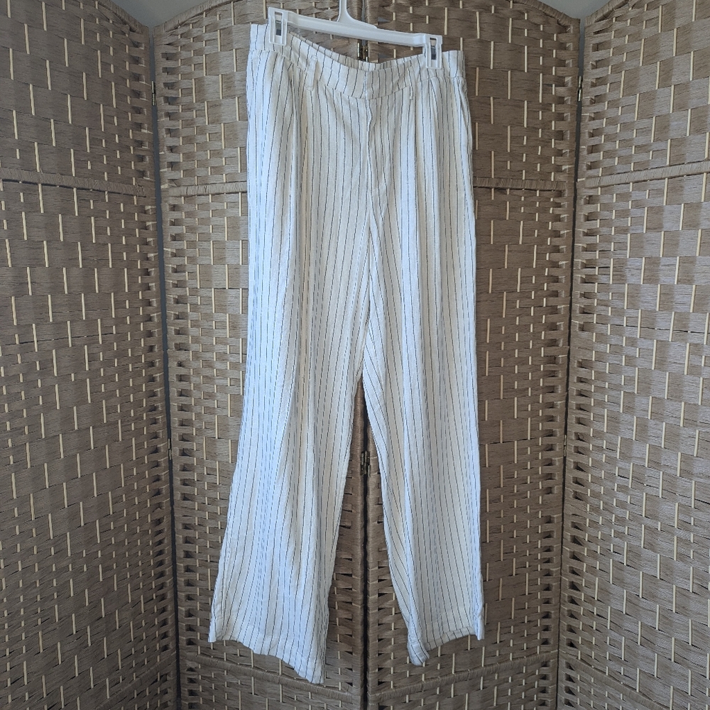 Woman's pinstripe pants